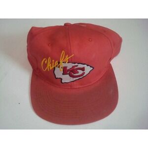 KANSAS CITY CHIEFS AJD   SNAPBACK 90S  CAP DEADSTOCK  VINTAGE‎ T7